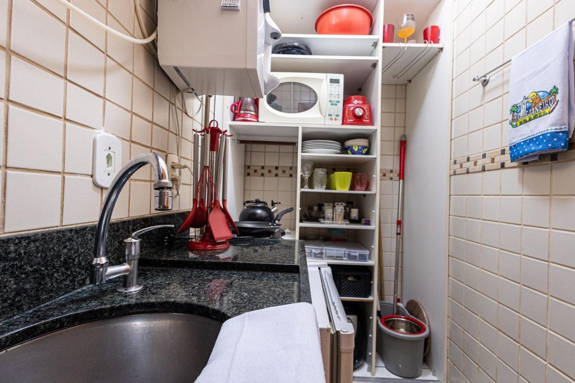 Copacabana 200m Da - Wifi Gratis - Cp5 Apartamento